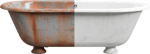 Пример отреставрированной ванны